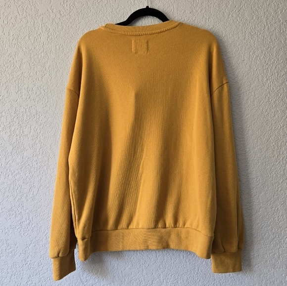 1879‎ Illinois XL Crew Neck Mustard Sweatshirt NWT - Picture 3 of 5